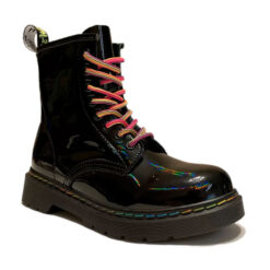 Ботинки Dr Martens 1460 Rainbow чёрные