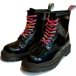 Ботинки Dr Martens 1460 Rainbow чёрные