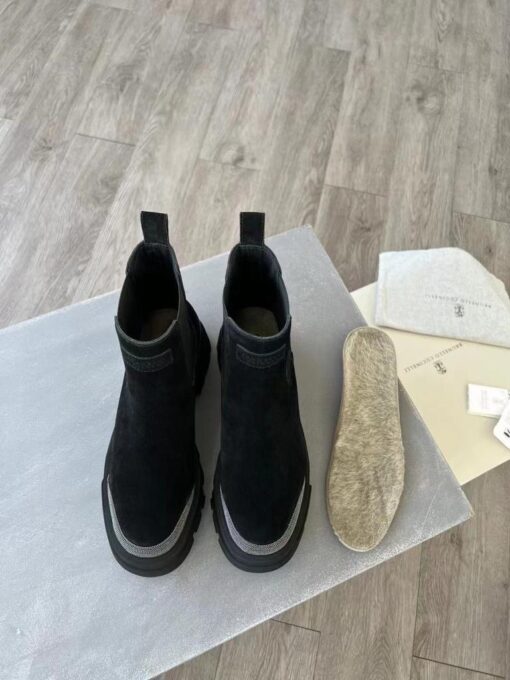 Ботинки Brunello Cucinelli C101 Black - фото 7