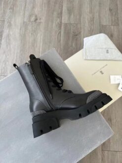 Ботинки Brunello Cucinelli Hi Leather C101 Black