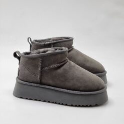 Угги женские UGG Ultra Mini Platform Grey