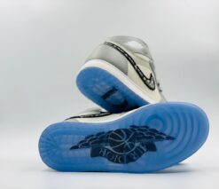Кроссовки Nike Air Jordan x Dior High зимние с мехом