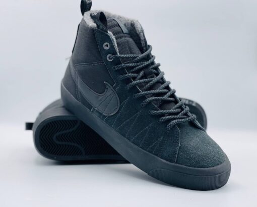 Кроссовки Nike SB Zoom Blazer Mid W.Grey - фото 3