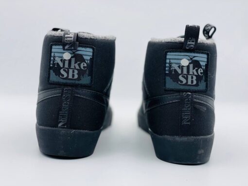 Кроссовки Nike SB Zoom Blazer Mid W.Grey - фото 4