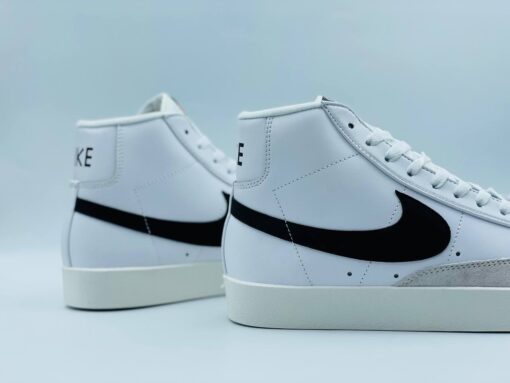 Кроссовки Nike SB Blazer Mid Leather White - фото 4