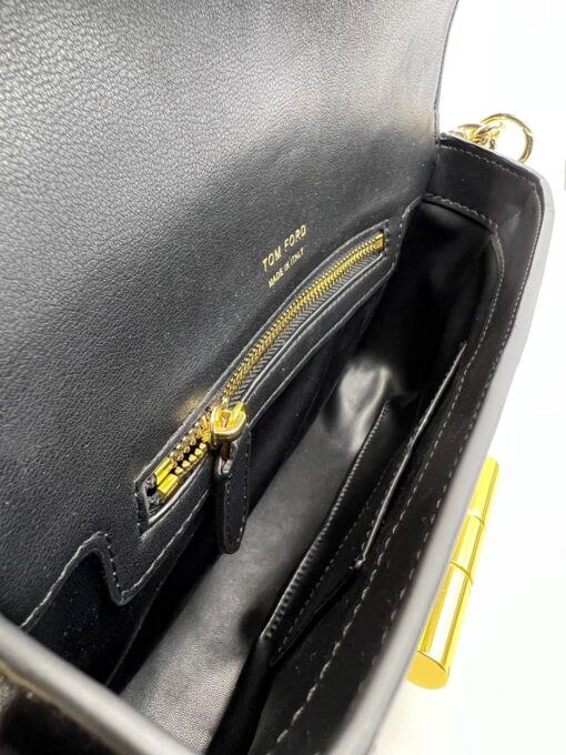Женская сумка Tom Ford A101359 чёрная 25:15:7 см - фото 5