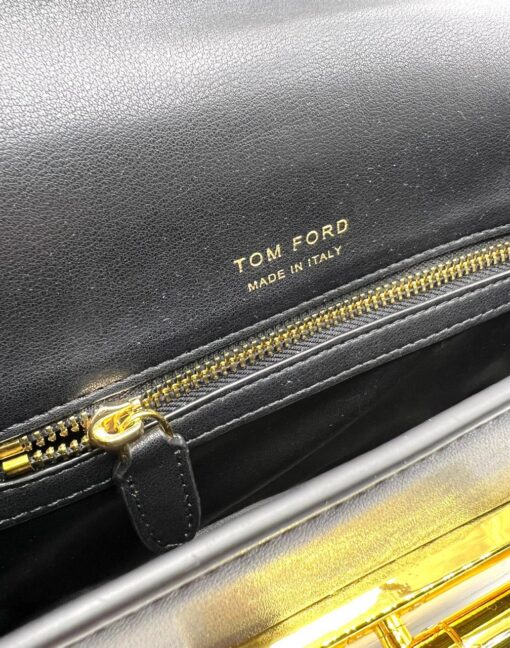 Женская сумка Tom Ford A101359 чёрная 25:15:7 см - фото 6