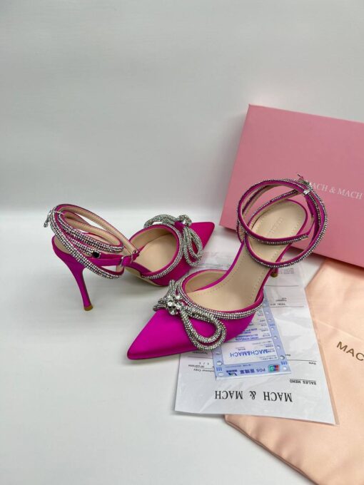 Туфли-босоножки женские Mach & Mach A101697 розовые - фото 3