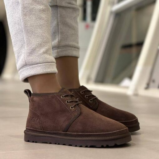Угги женские ботинки UGG Neumel Boots Chocolate - фото 1