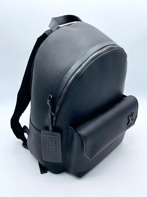 Кожаный рюкзак Louis Vuitton A104302 черный 40/30/14 см - фото 2