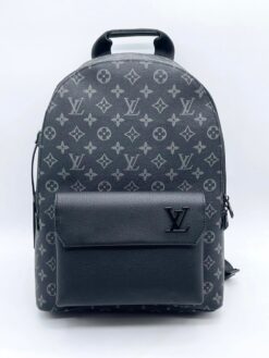 Кожаный рюкзак Louis Vuitton A104310 серый 45/25/16 см