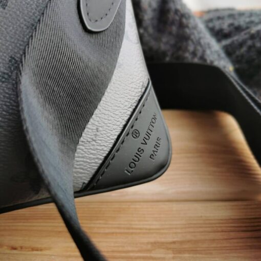 Мужская сумка Louis Vuitton A104272 черная 24/18 см - фото 4
