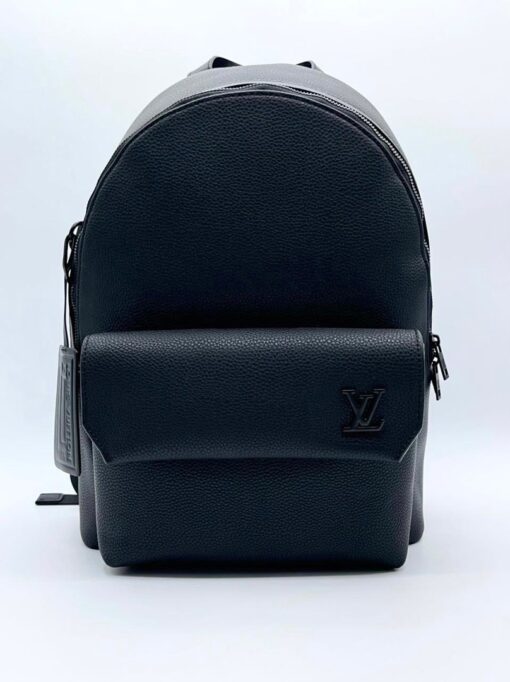 Кожаный рюкзак Louis Vuitton A104302 черный 40/30/14 см - фото 1