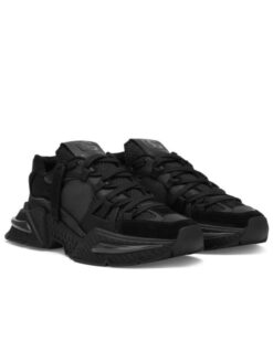 Кроссовки мужские кожаные Dolce & Gabbana A104468 черные
