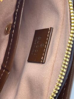 Клатч Gucci A103863 из канвы коричневый