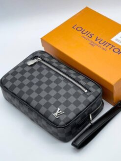 Клатч Louis Vuitton A103882 премиум 25:15:6 см черный