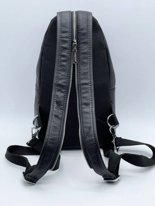Рюкзак Versace A103890 кожаный 33:18:9 см чёрный - фото 7