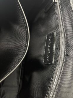 Мужская сумка Burberry A103942 через плечо из канвы премиум 30:25:7 см серая