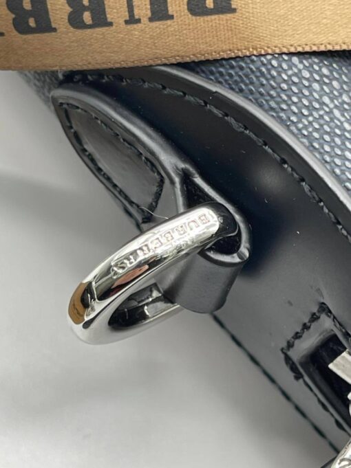 Портфель Burberry A103982 из канвы премиум 30:25:7 см серый - фото 5