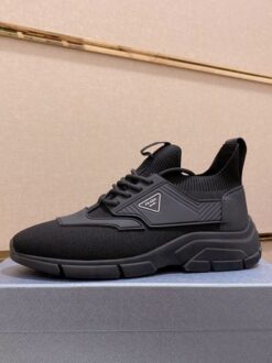 Мужские кроссовки Prada A104350 черные коллекция
