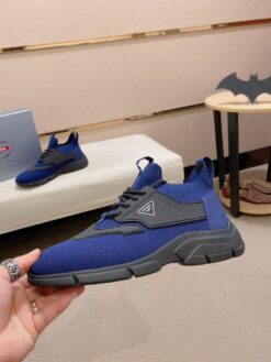 Мужские кроссовки Prada A104364 синие коллекция