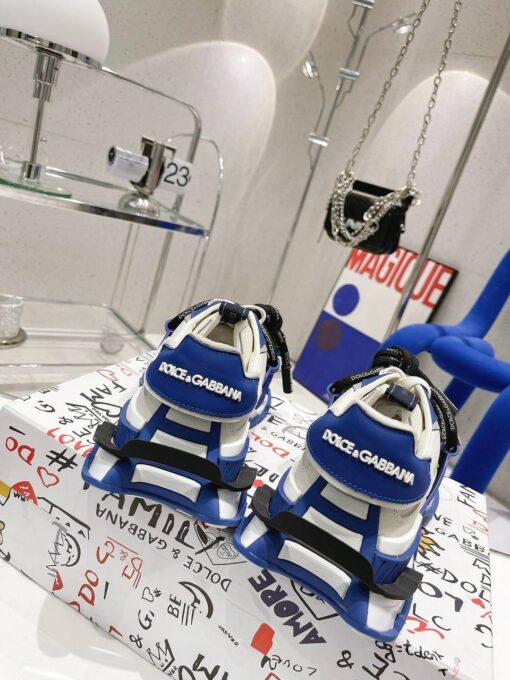 Кроссовки Dolce & Gabbana DG-5862 Space White-Blue - фото 4