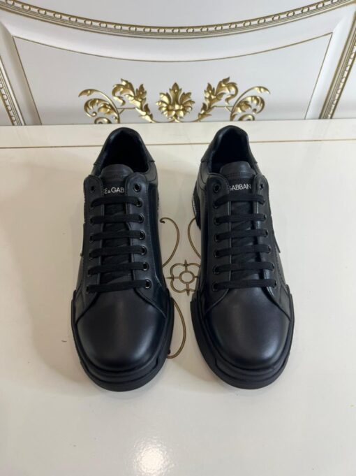 Кроссовки мужские Dolce & Gabbana Portofino A104456 черные - фото 2