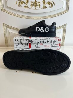 Кроссовки мужские Dolce & Gabbana Portofino A104456 черные