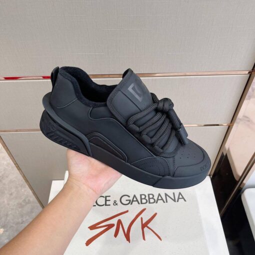 Кроссовки Dolce & Gabbana Portofino A104762 чёрные - фото 2