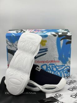 Кроссовки мужские Dolce & Gabbana Wave Sock Low A105609 синие