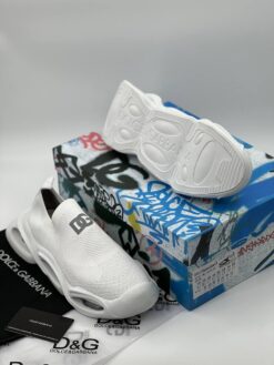 Кроссовки мужские Dolce & Gabbana Wave Sock Low A105632 белые