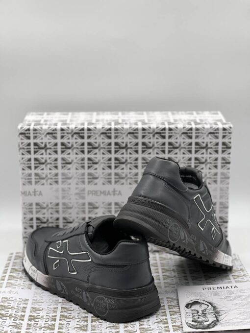 Мужские кроссовки Premiata A105728 серые - фото 3