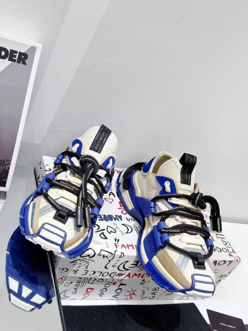 Кроссовки Dolce & Gabbana DG-5862 Space White-Blue (рр 36-38) - фото 3