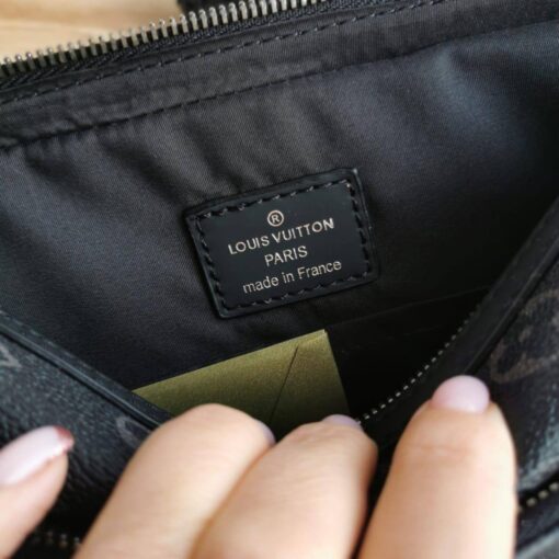 Мужская сумка Louis Vuitton A104272 черная 24/18 см - фото 8