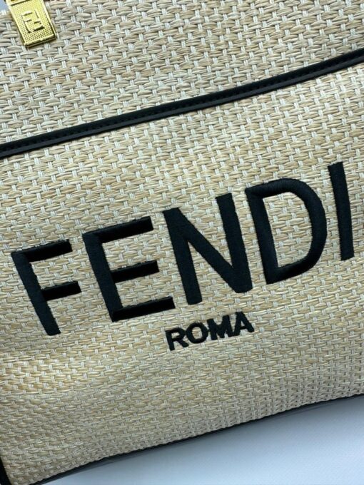 Женская сумка Fendi 58736 бежевая - фото 3