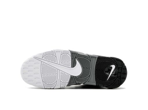 Кроссовки Nike Air More Uptempo Black Grey White - фото 3