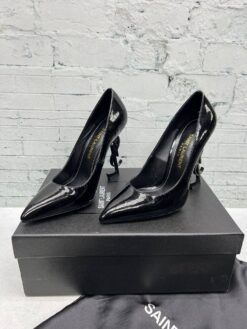 Туфли-лодочки Yves Saint Laurent Opyum A106017 Patent Leather Black