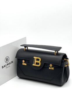 Женская сумка Balmain B-Buzz 19 Black 25/14 см