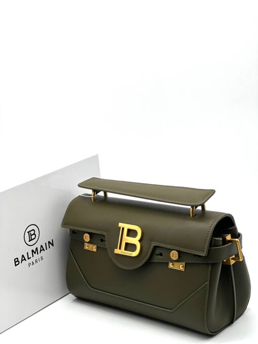 Женская сумка Balmain B-Buzz 19 Bronze 25/14 см - фото 2