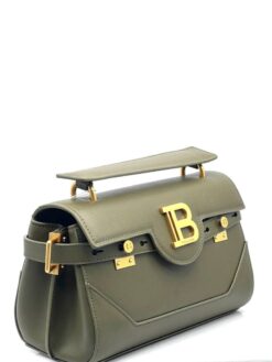 Женская сумка Balmain B-Buzz 19 Bronze 25/14 см - фото 7