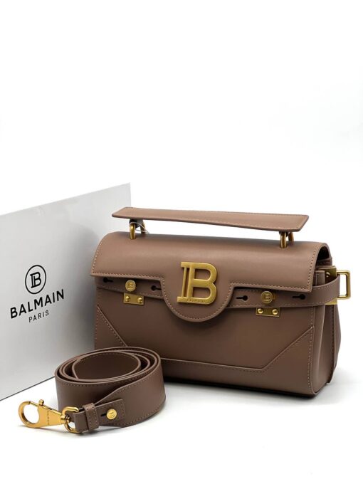 Женская сумка Balmain B-Buzz 19 Cappuccino 25/14 см - фото 4