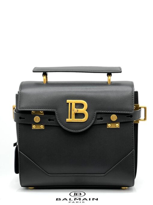 Женская сумка Balmain B-Buzz 23 Black 25/17 см - фото 5
