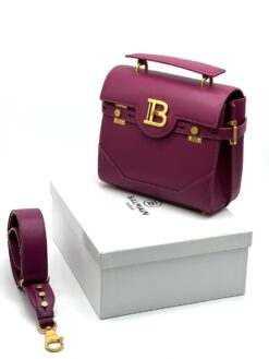 Женская сумка Balmain B-Buzz 23 Lilac 25/17 см
