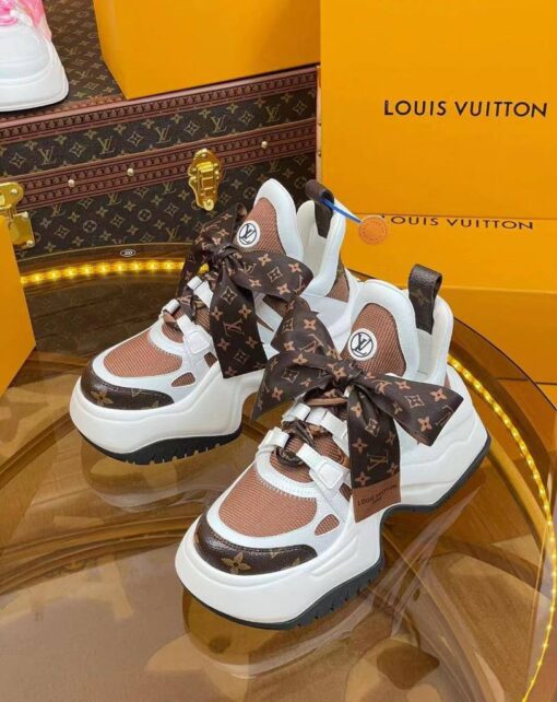 Кроссовки женские Louis Vuitton Archlight 2.0 1ABHZX-23 Brown - фото 4