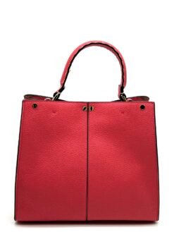 Женская сумка Fendi A107247 коралловая 32×28 см