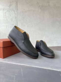 Ботинки мужские кожаные Лоро Пиано A107683 D.Brown Premium
