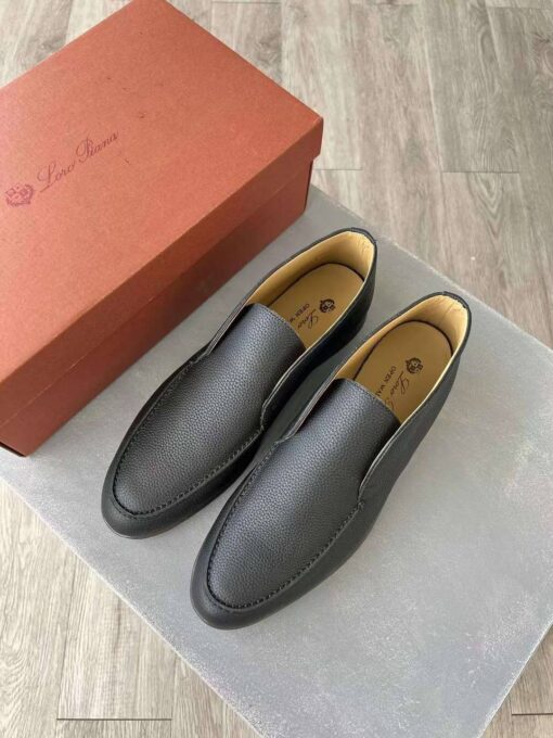 Ботинки мужские кожаные Лоро Пиано A107683 D.Brown Premium - фото 4