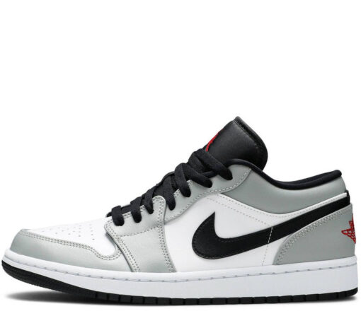 Кроссовки Nike Air Jordan 1 Retro Low Smoke Grey - фото 1