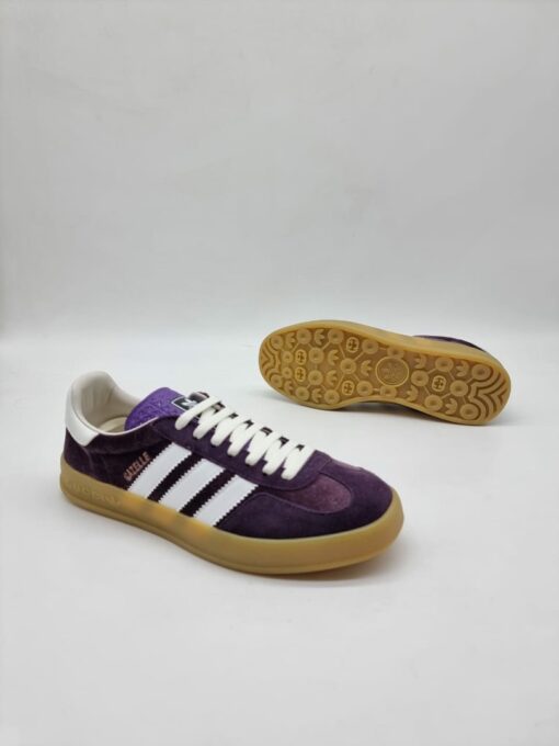 Кеды Adidas Gazelle x Gucci A108645 Purple - фото 3