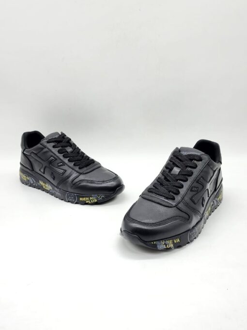 Мужские кроссовки Premiata A68984 черные - фото 3